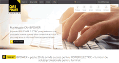 Desktop Screenshot of canpower.ro